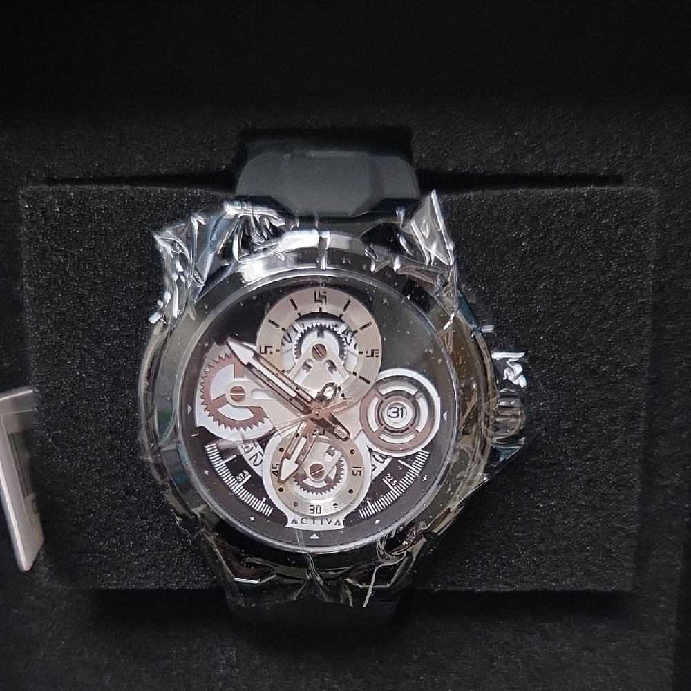 Activa Drift X Invicta Black Men's Watch 44mm (ACW9349-003)